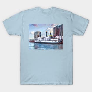 Riverboat Louis Armstrong New Orleans Louisiana T-Shirt